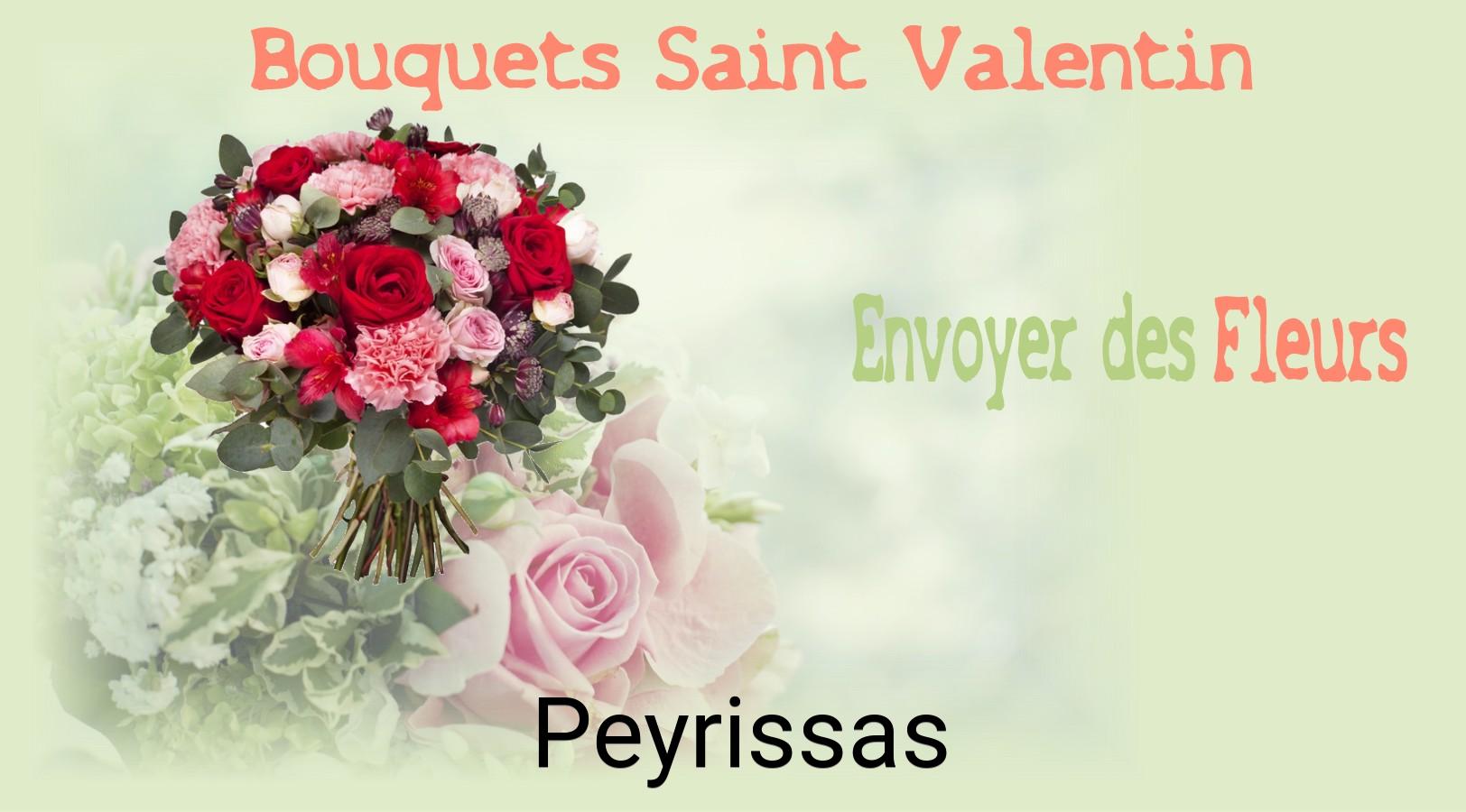 Roses de Saint-Valentin livrées à Peyrissas
